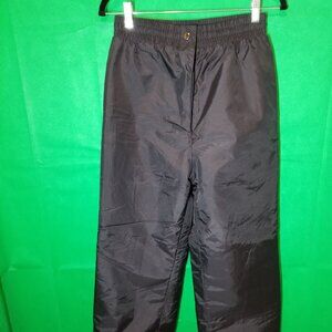 Sportrax Pants Women Medium Black Snowboard Performance Ski Wear Wide Leg Winter